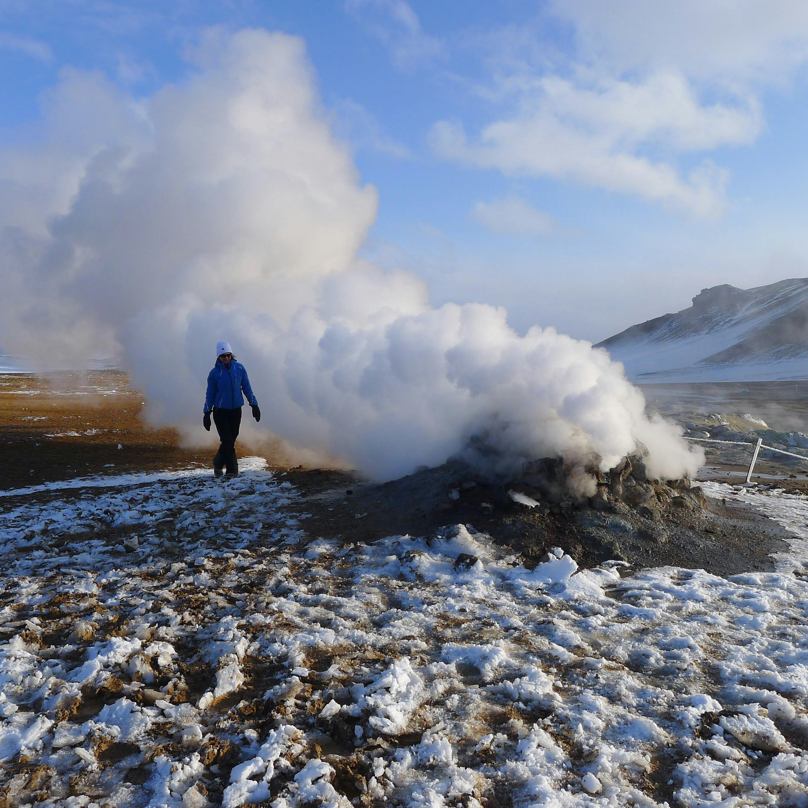 Explore the geothermal area of Námaskarð on this tour.
