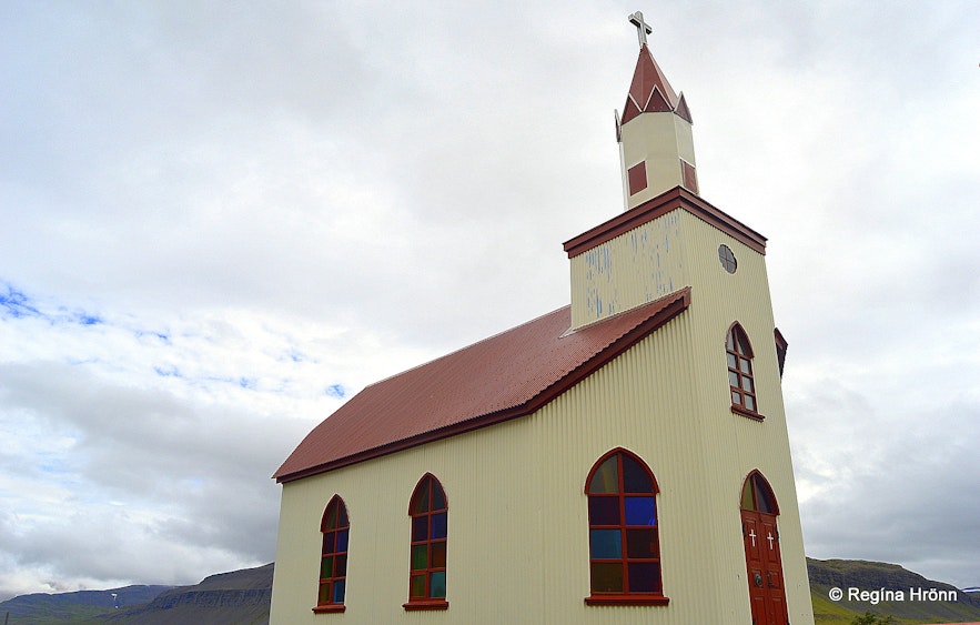 Staðarhólskirkja church at Saurbær West-Iceland