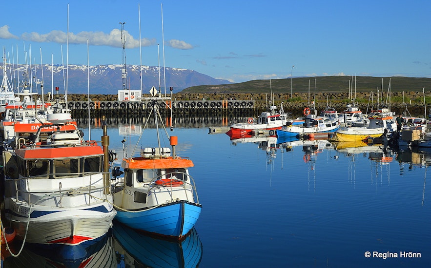 Dalvík harbour North-Iceland