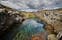 冰岛的丝浮拉大裂缝中注满了纯净无比的冰川水