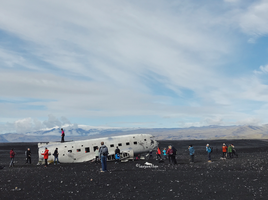 冰島飛機殘骸