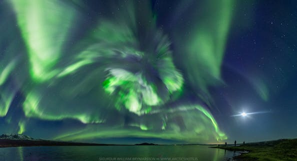 Capturing the northern lights