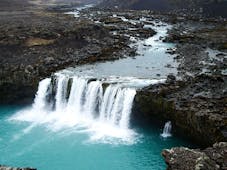 Þjófafoss is a waterfall in the Þjórsa river in south Iceland.