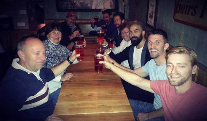 Raise your glass and say 'Skál!' as the locals do! Visitors on a night out in Reykjavík.