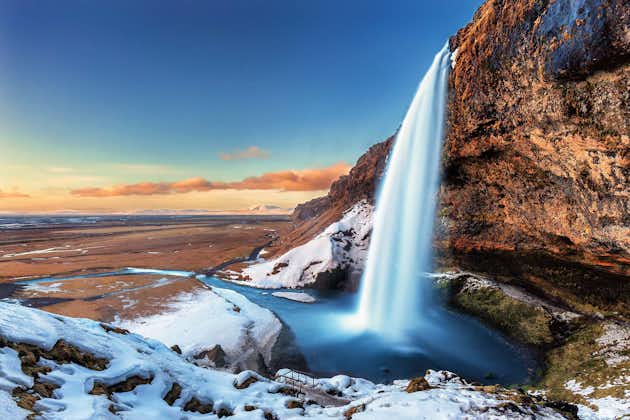 The incredible Seljalandsfoss waterfall will be one of the stops on this private sightseeing tour.