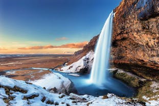 The incredible Seljalandsfoss waterfall will be one of the stops on this private sightseeing tour.
