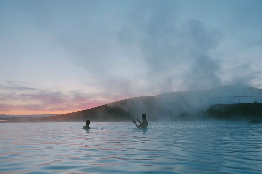 冰岛米湖温泉