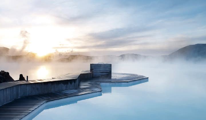 The Blue Lagoon is perhaps the most famous site in Iceland.