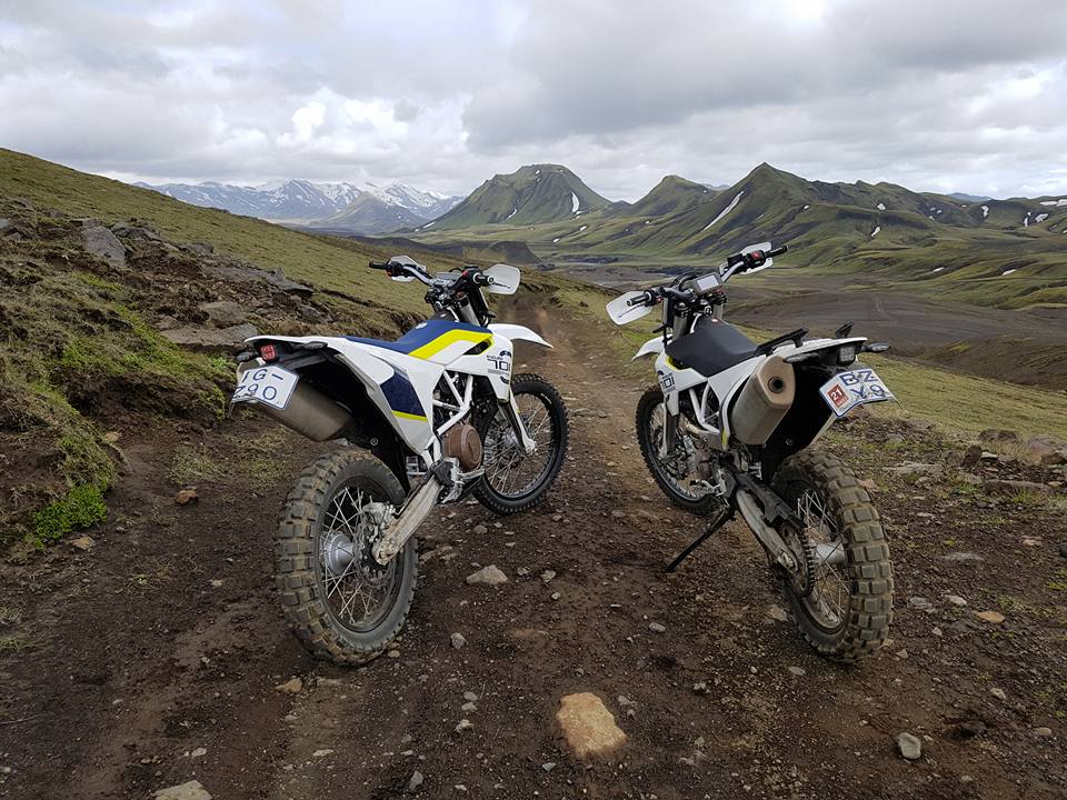 motorcycle trip in iceland