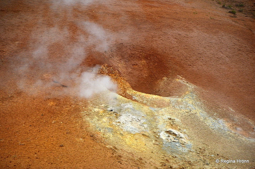Seltún geothermal area in SW-Iceland