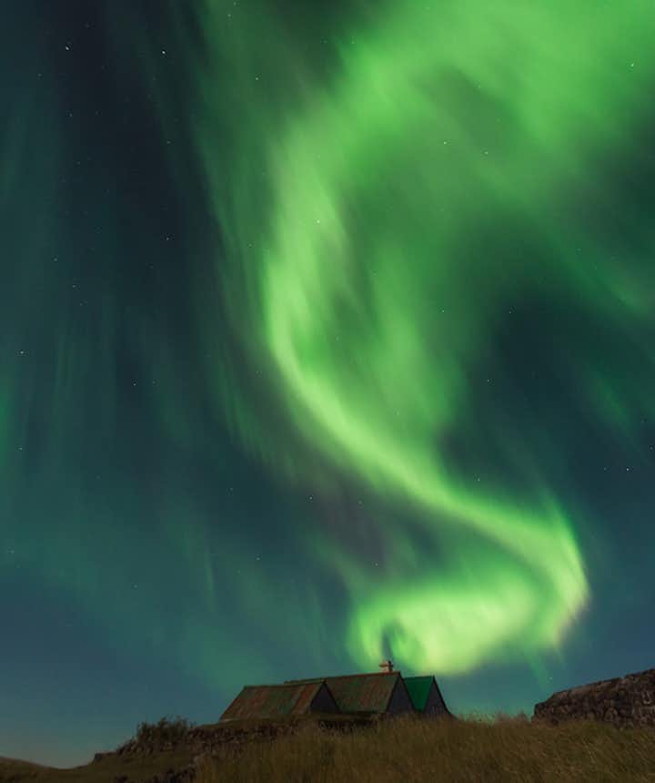 冰島北極光