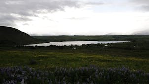 Hafravatn is a lake by the capital city of Iceland.