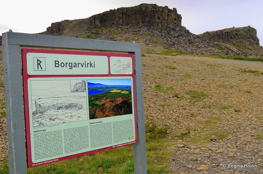 Borgarvirki was used as a fortress historically.