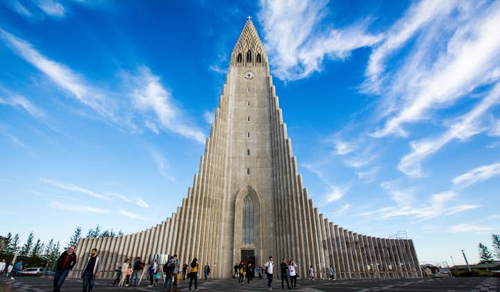 冰岛首都哈尔格林姆斯大教堂(Hallgrímskirkja)