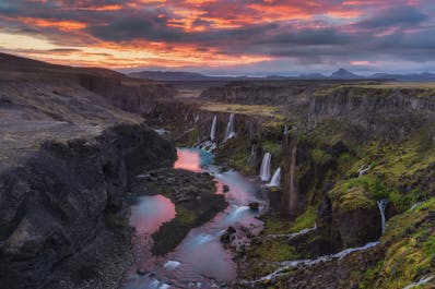 Les hauts plateaux d'Islande sont un peu visités mais incroyablement beaux.