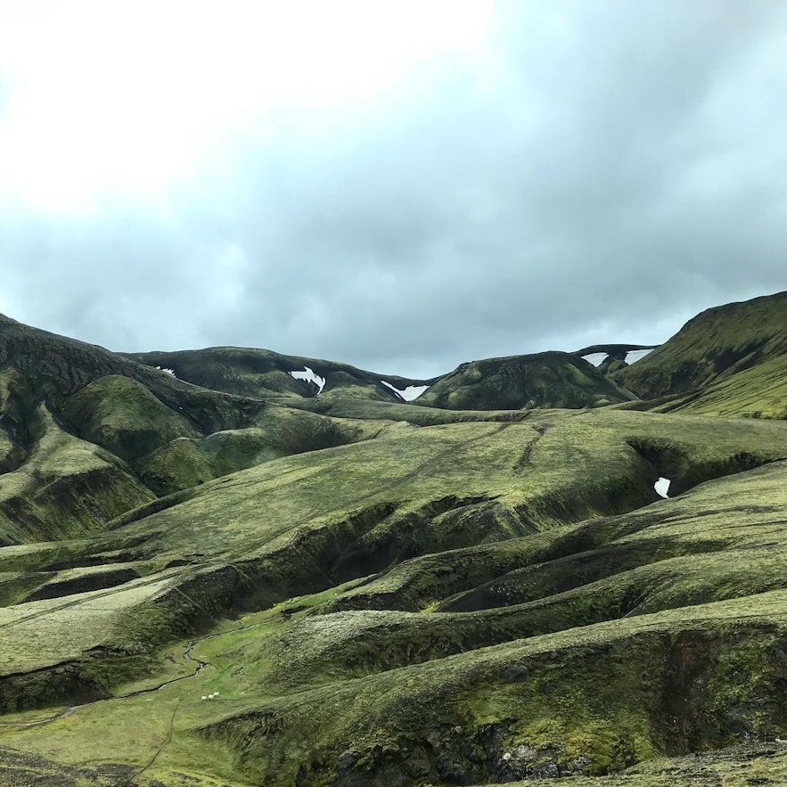 green mountain Mógilshöfði