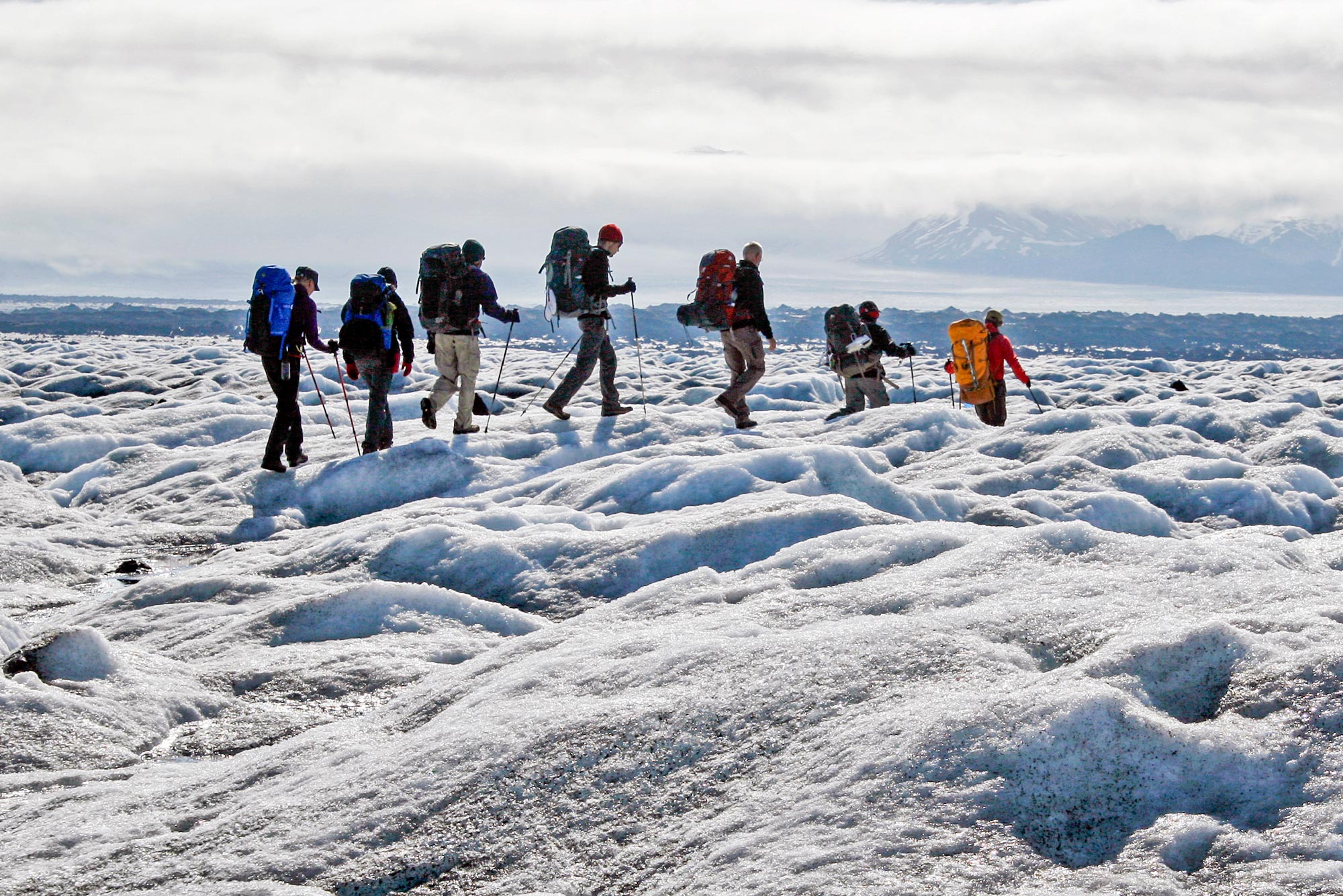 冰岛内陆高地5日徒步旅行团