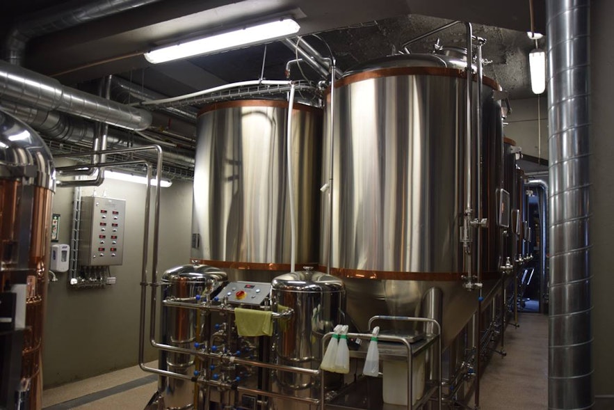 ビール醸造用のタンク