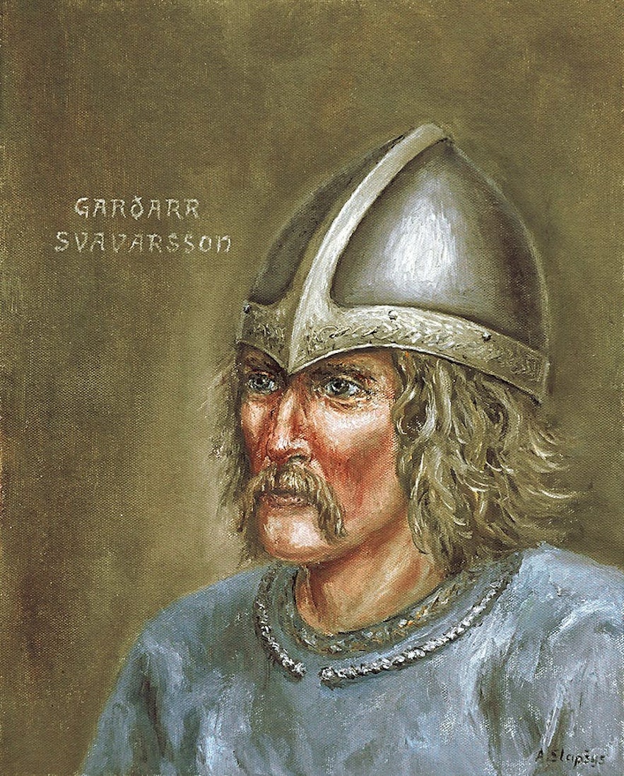 The first norseman to ever reach Iceland—Garðar Svavarsson.