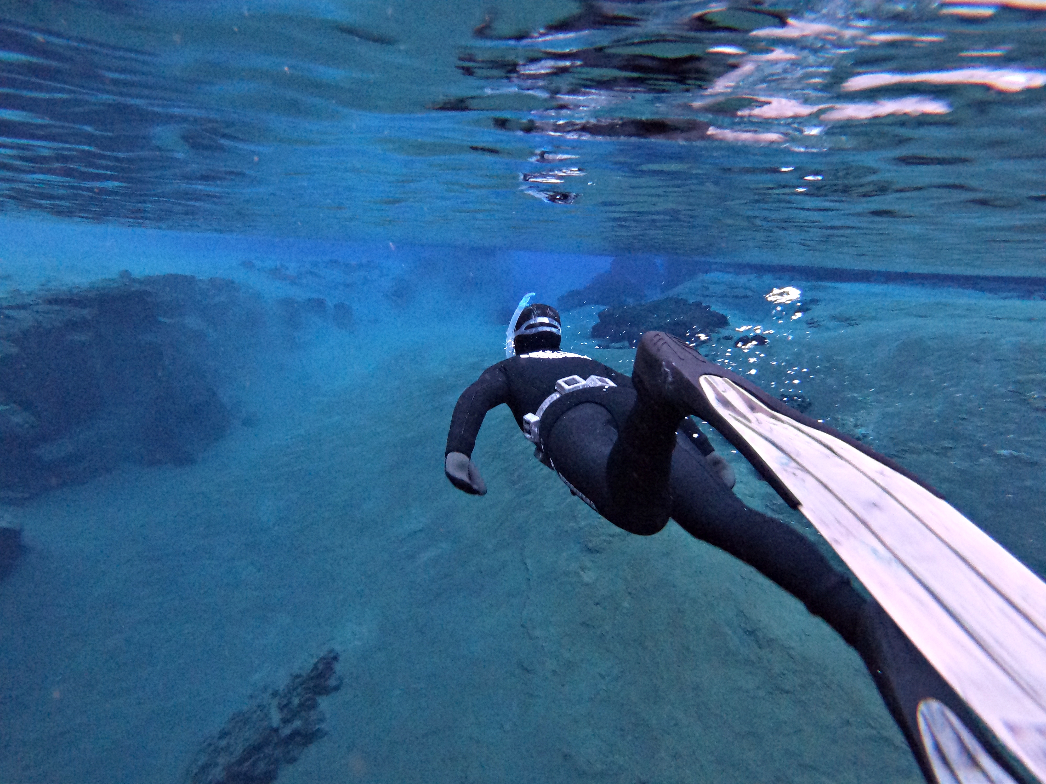 Silfra Fissure Apnea Freedive Dive Between The Continents 