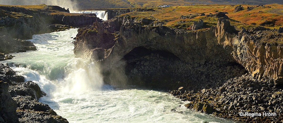 The Beautiful Goðafoss Waterfall In Skjálfandafljót River 5833