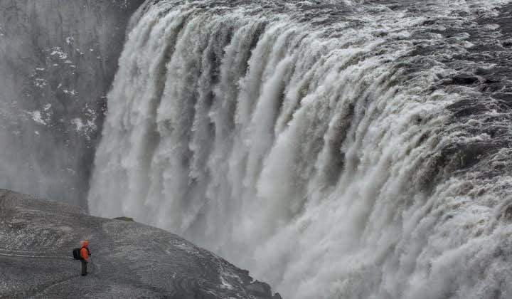 Arguably, Dettifoss waterfall has the most powerful flow of any waterfall in Europe.