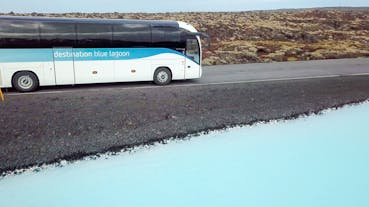 Автобусный трансфер в одну сторону: Голубая лагуна – Рейкьявик