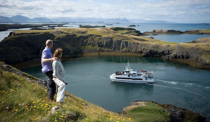The coasts of Iceland are best viewed by boat or ferry.