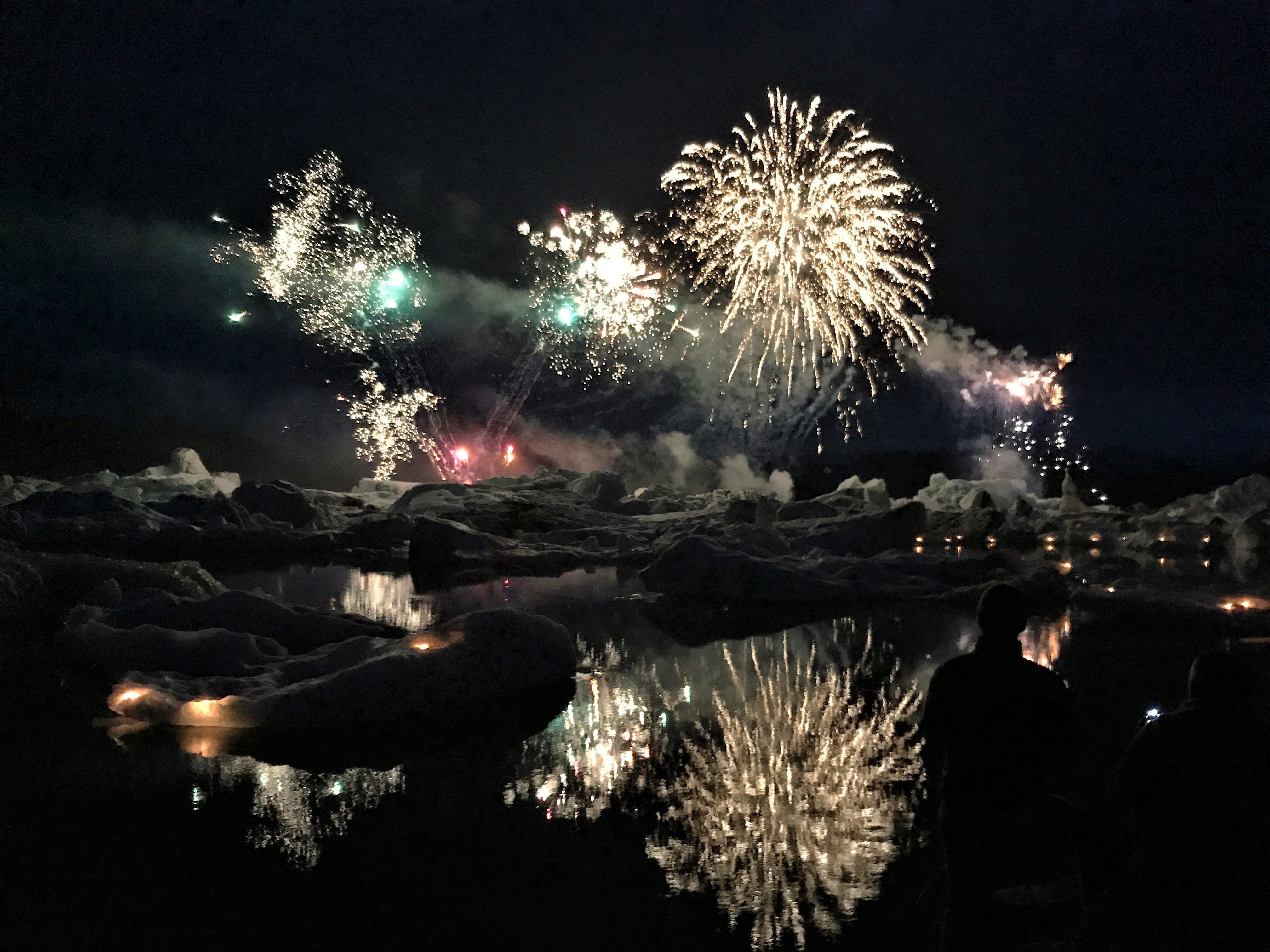 Island Kuriosit t Nr 2 Feuerwerk  in Island