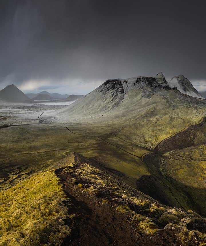 The Highlands of Iceland are best photographed in summer.