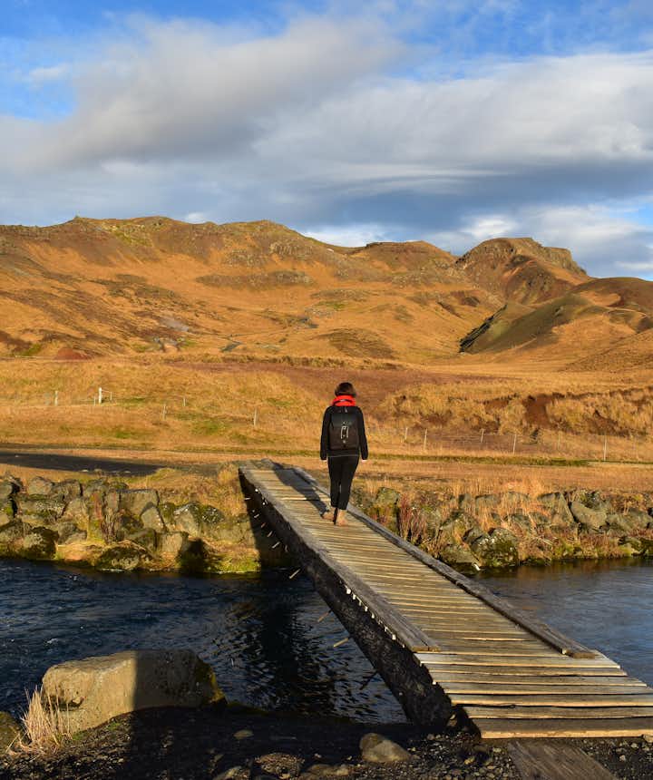 Reykjadalur - Wanderung zur heißen Quelle
