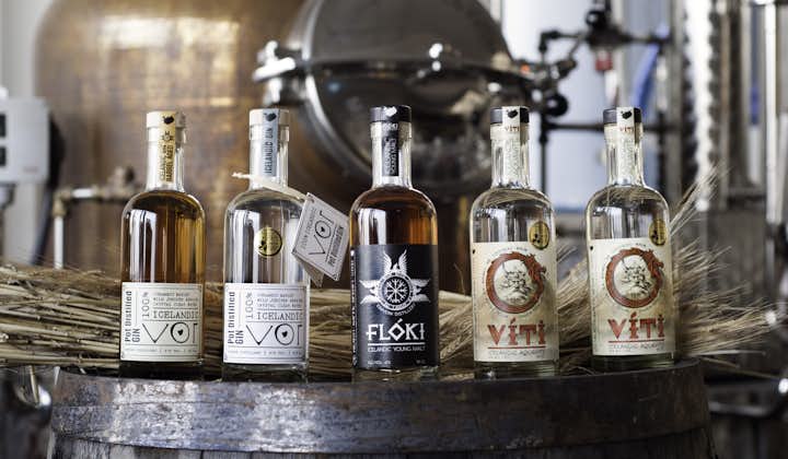 Try Icelandic spirits with a tour of a distillery.