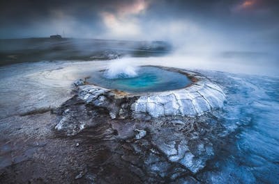 Hveravellir geothermal area is one of the most popular highland sites.