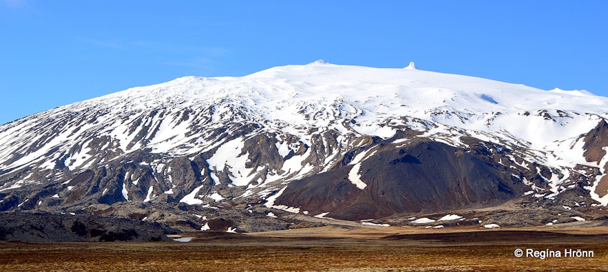Snæfellsjökull glacier Snæfellsnes