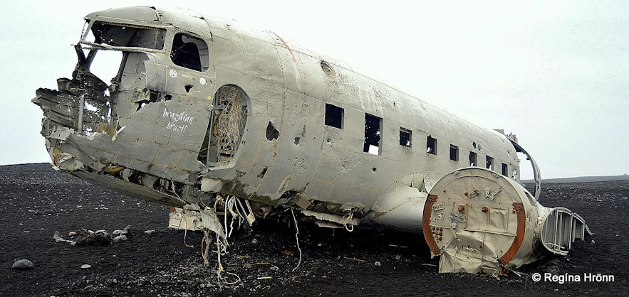 The Wreck of the Abandoned Plane on Sólheimasandur has become a Landmark in South-Iceland