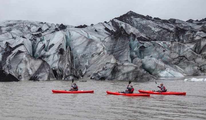 On this amazing exploration of the South Coast you can cruise alongside icebergs on a newly formed glacier lagoon.