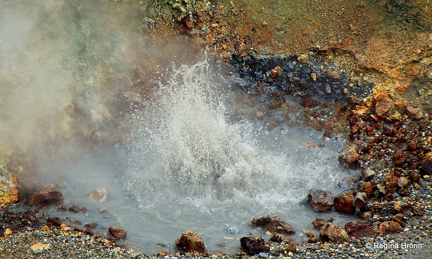 Kerlingarfjöll geothermal area in Hveradalir