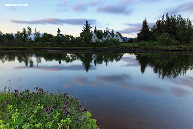 Thingvellir National Park is one of the stops on the popular Golden Circle sightseeing route.
