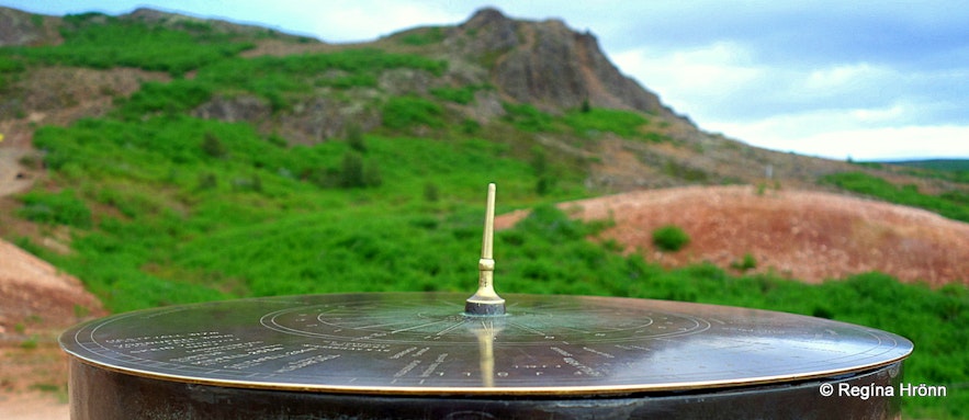 View-dial at Geysir 