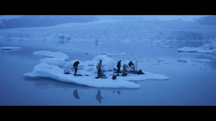 冰岛乐队Kaleo在Fjallsarlon冰河湖拍摄的MV