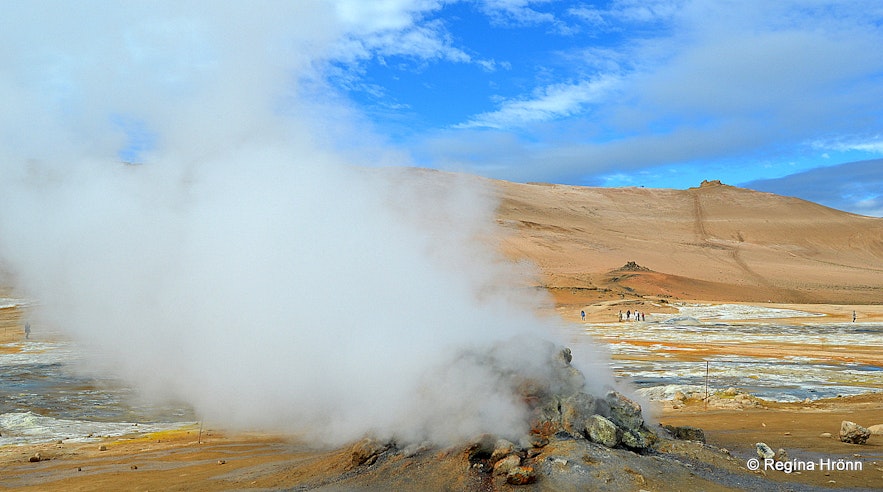 Hverir geothermal area Mt. Námafjall North-Iceland