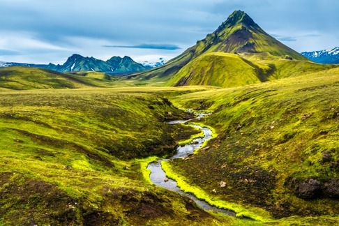 The Highlands of Iceland is a wild and barren but beautiful region.