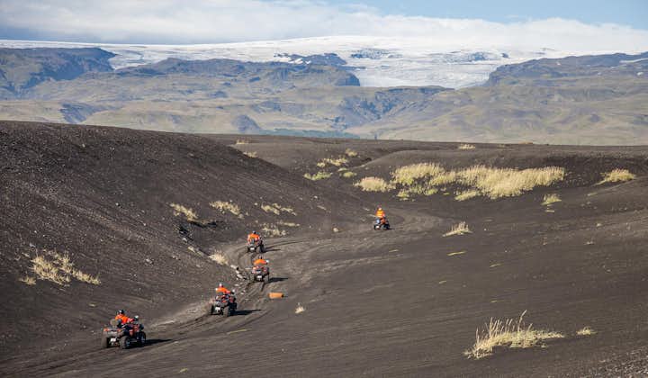 Zoom across Iceland's otherworldly landscapes on an ATV tour.