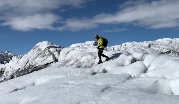 Discover the largest ice cap in Europe on this amazing glacier hike.