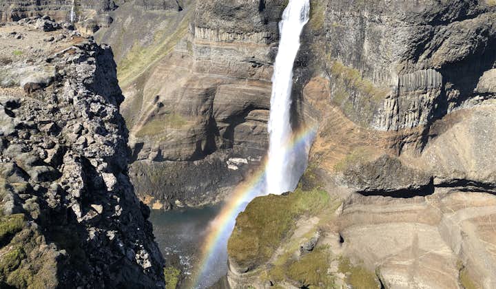 Háifoss is among the tallest waterfalls in Iceland