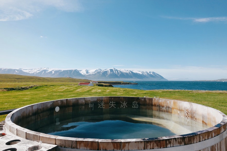 室外温泉，十足冰岛风