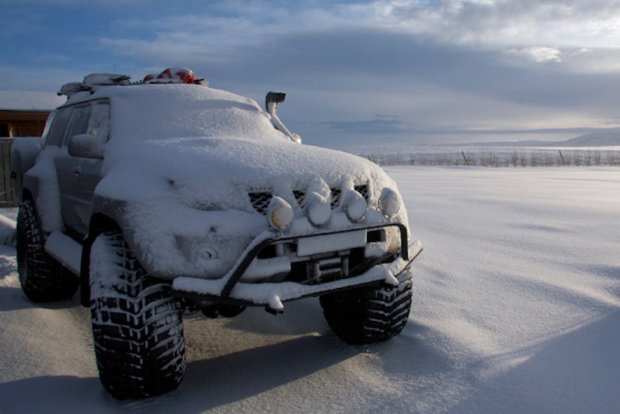 monster truck in iceland