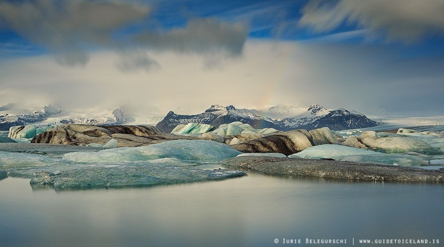 Lagune glaciaire Jökulsárlón en Islande