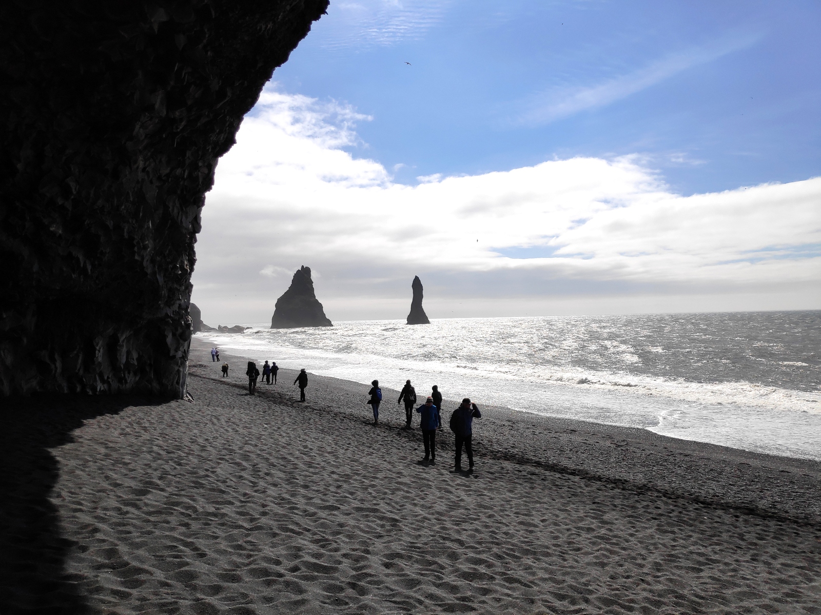 8 Hour South Iceland Tour of Waterfalls, Black Sand Beaches, Vik & Dyrholaey in a Luxury Mercedes Be
