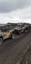 Buggies are a fun way to reach Landmannalaugar's hot springs in Iceland's Highlands in summer.